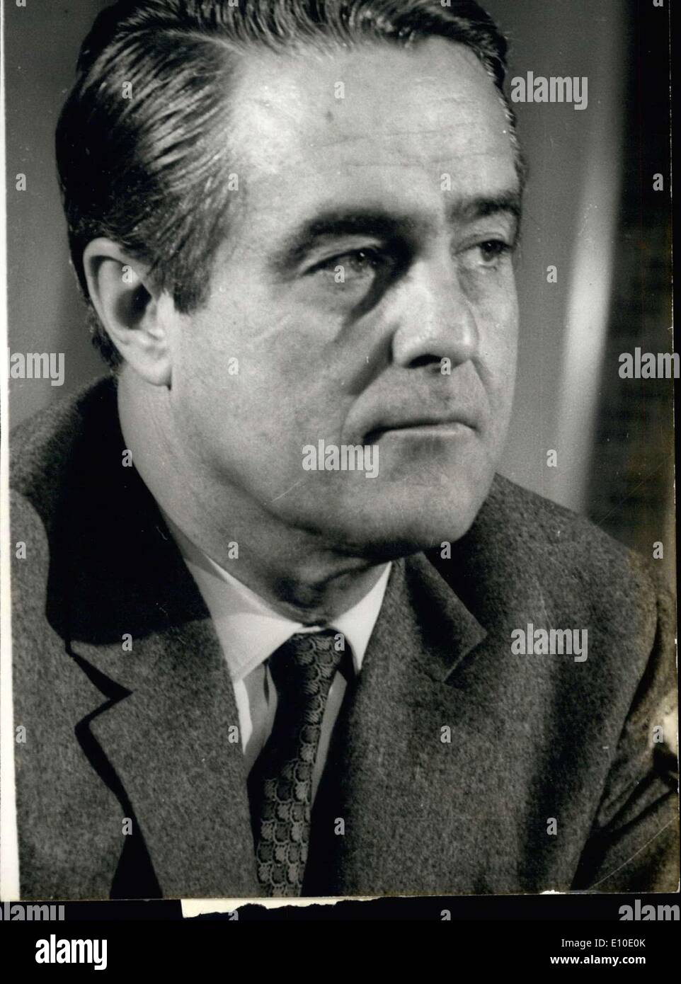 06 août, 1972 - L'Ambassadeur des États-Unis, Sargent Shriver candidat pour vice-président des États-Unis d'Amérique Banque D'Images