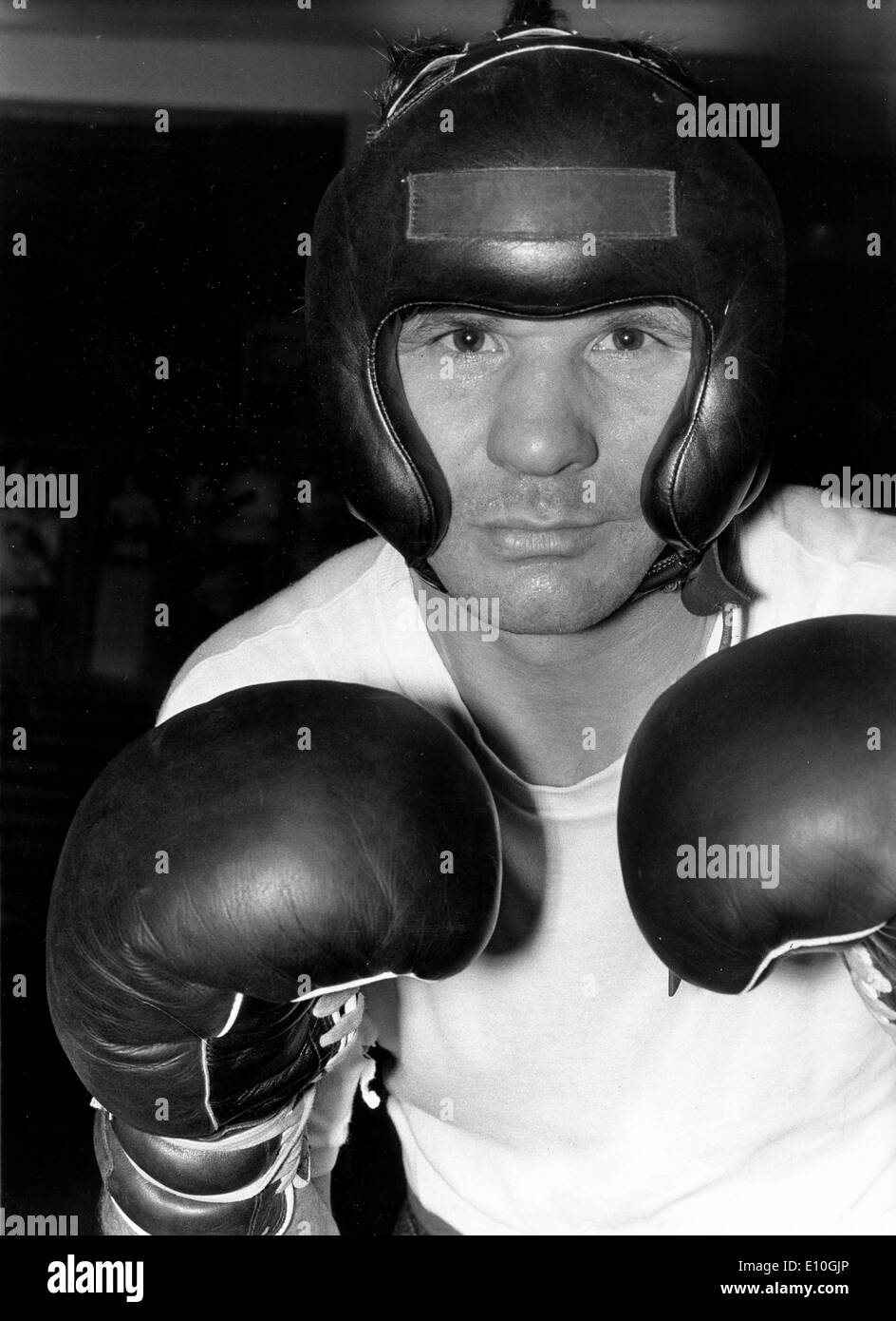 Portrait de boxer Fabio Bettini Banque D'Images