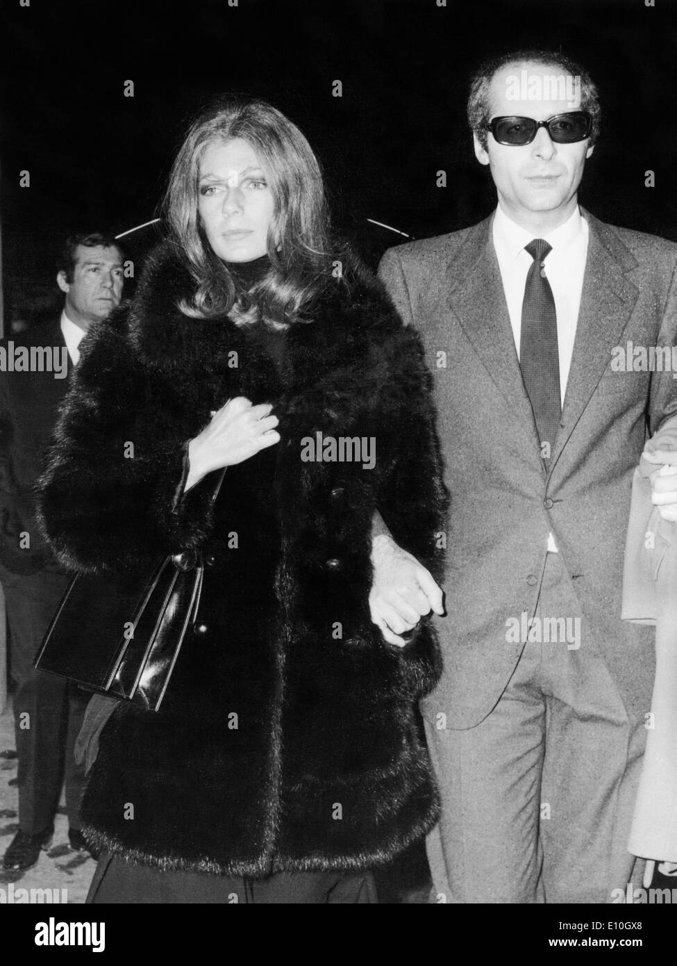 Fiona Campbell-Walter modèle à Alexander Onassis funeral Banque D'Images Fiona Campbell-Walter modèle à Alexander Onassis funeral Banque D'Images