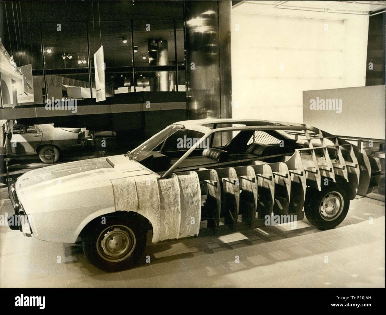 Le 16 décembre 1972 - Renault 17 Prototype Banque D'Images