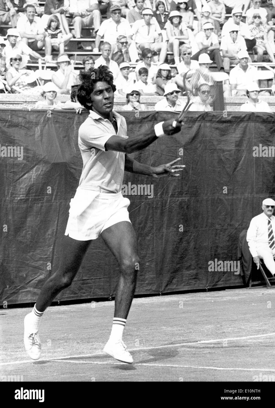 Joueur de tennis VIJAY AMRITRAJ, Inde, joua pendant près de 20 ans Banque D'Images