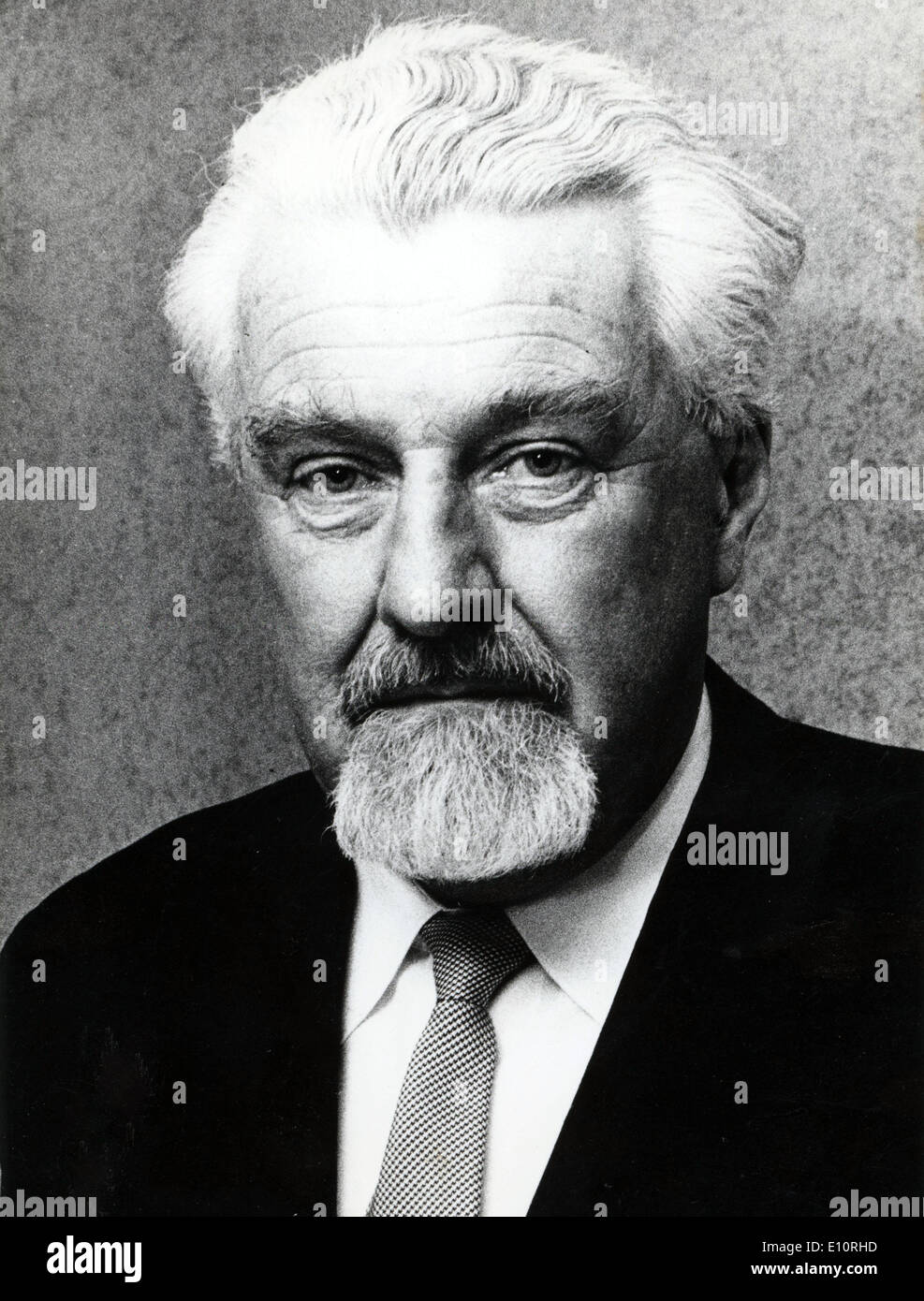 16 octobre 1973 - Zurich, Suisse - portrait officiel de Konrad Lorenz comportementaliste après avoir remporté le Prix Nobel de médecine 1973. Banque D'Images