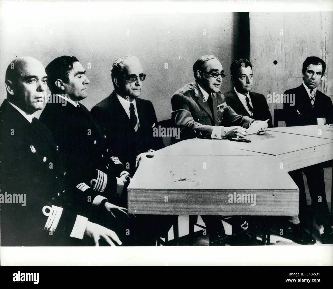 Avril 04, 1974 - soulèvement militaire au Portugal : photo montre le ...