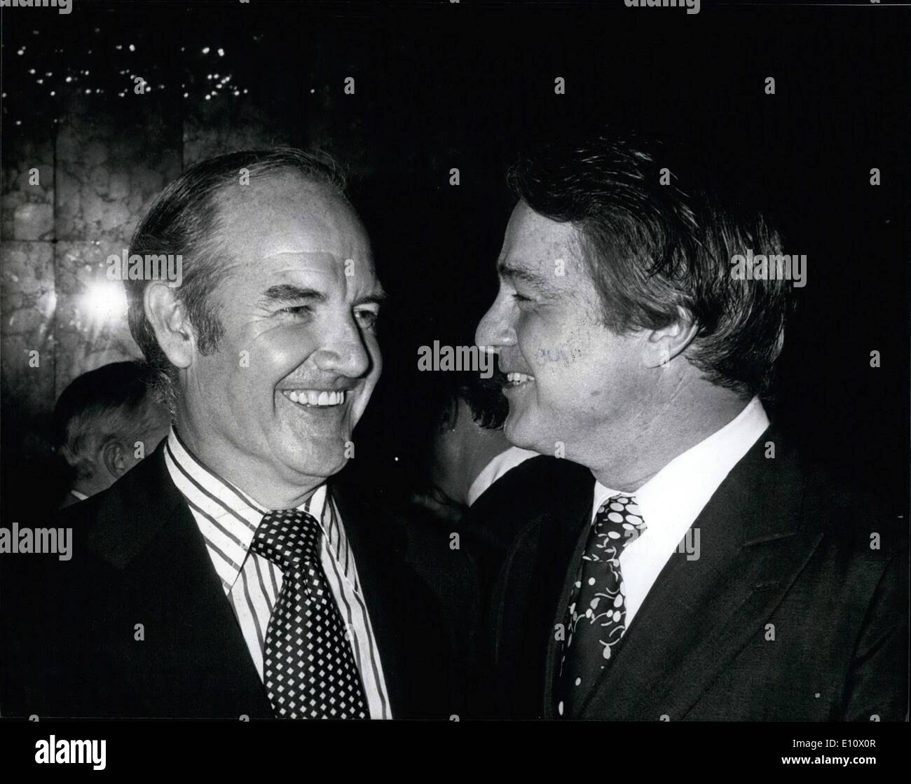 Mai 05, 1974 - George McGovern Sargent Shriver Banque D'Images