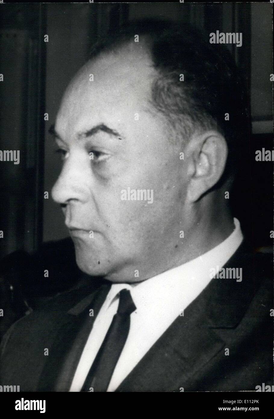 23 mai 1975 - Alexander Shelepin disgracié, homme politique russe Banque D'Images