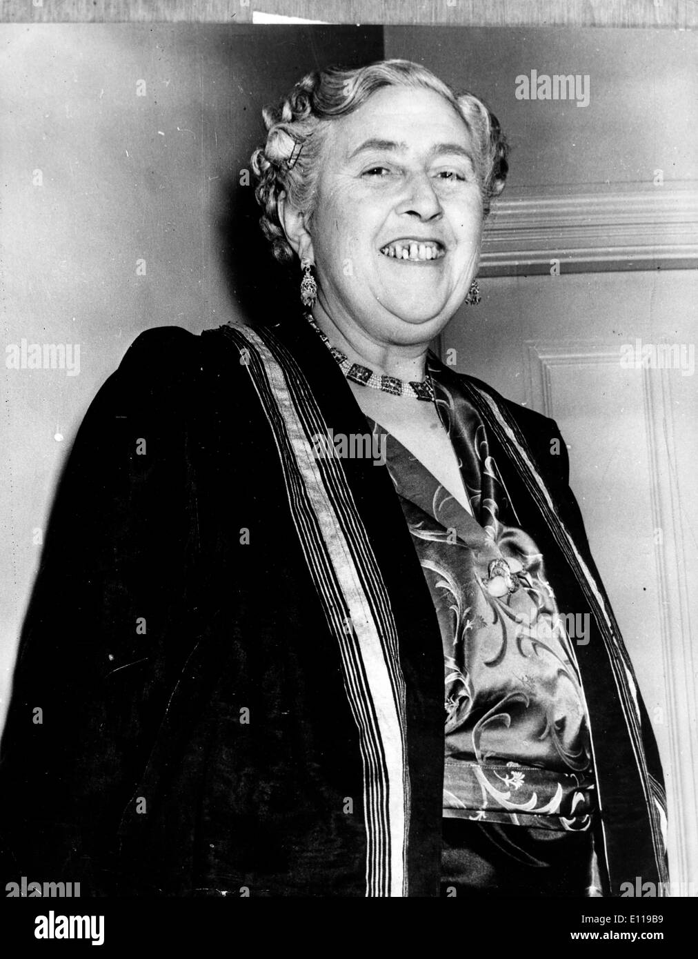 Agatha Christie de la voir jouer 'Le piège' Banque D'Images