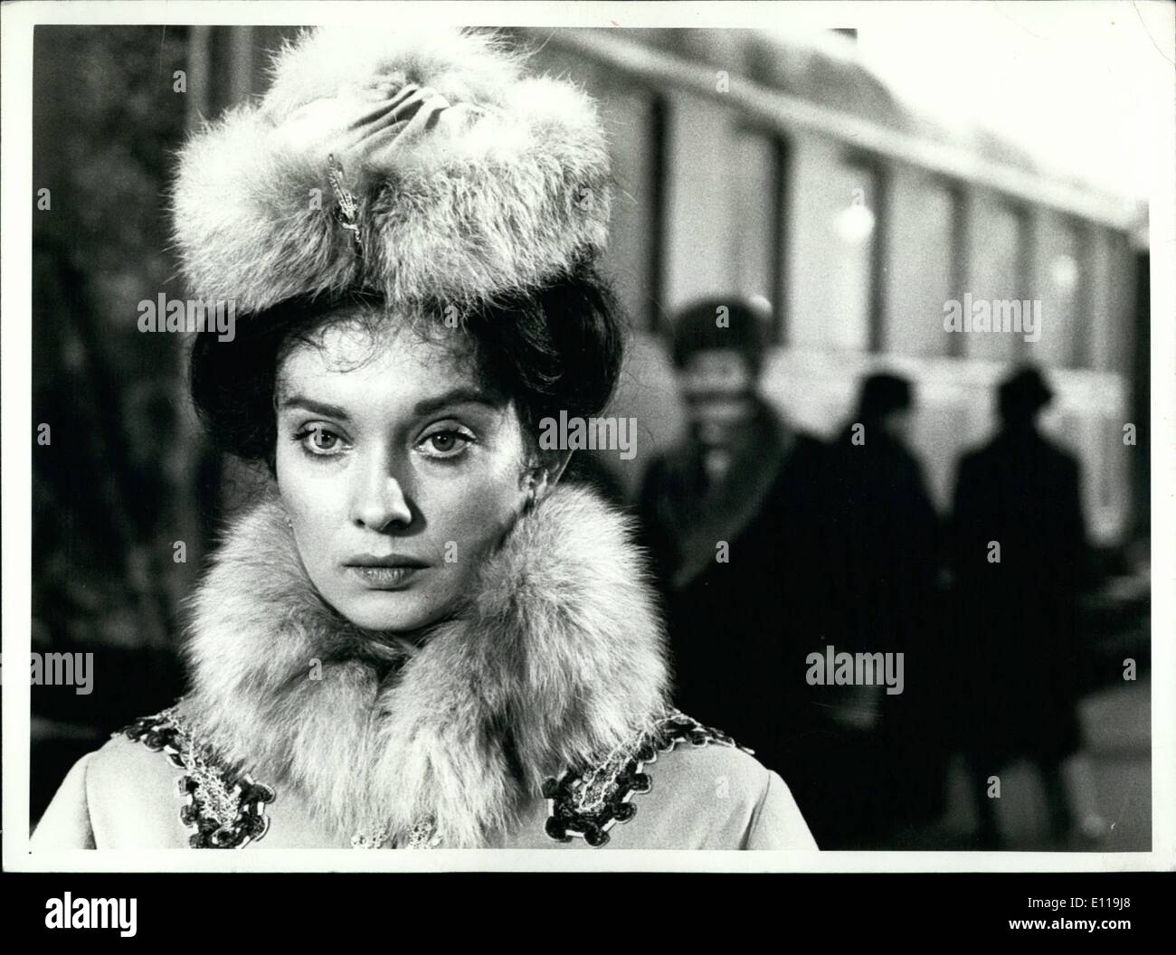 Septembre 09, 1976 - BBC-2 Color Anna Karenina : Partie 1 Nicola Pagett stars dans le rôle d'Anna Karénine, le célèbre roman de Léon Tolstoï en scène dix éléments pour la télévision par Donald Wilson et début sur BBC-2 Dimanche 25 Septembre. Banque D'Images