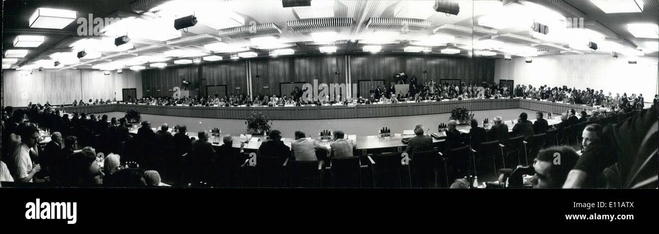 Juillet 01, 1976 - Conférence de Berlin sur l'communisium Banque D'Images
