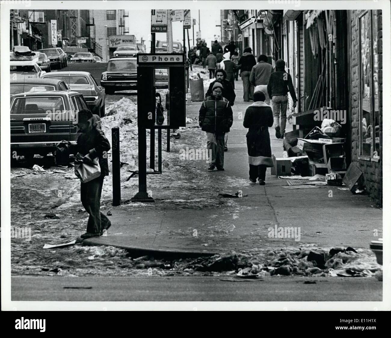 01 janv., 1978 - New York - Ouest Broux Banque D'Images