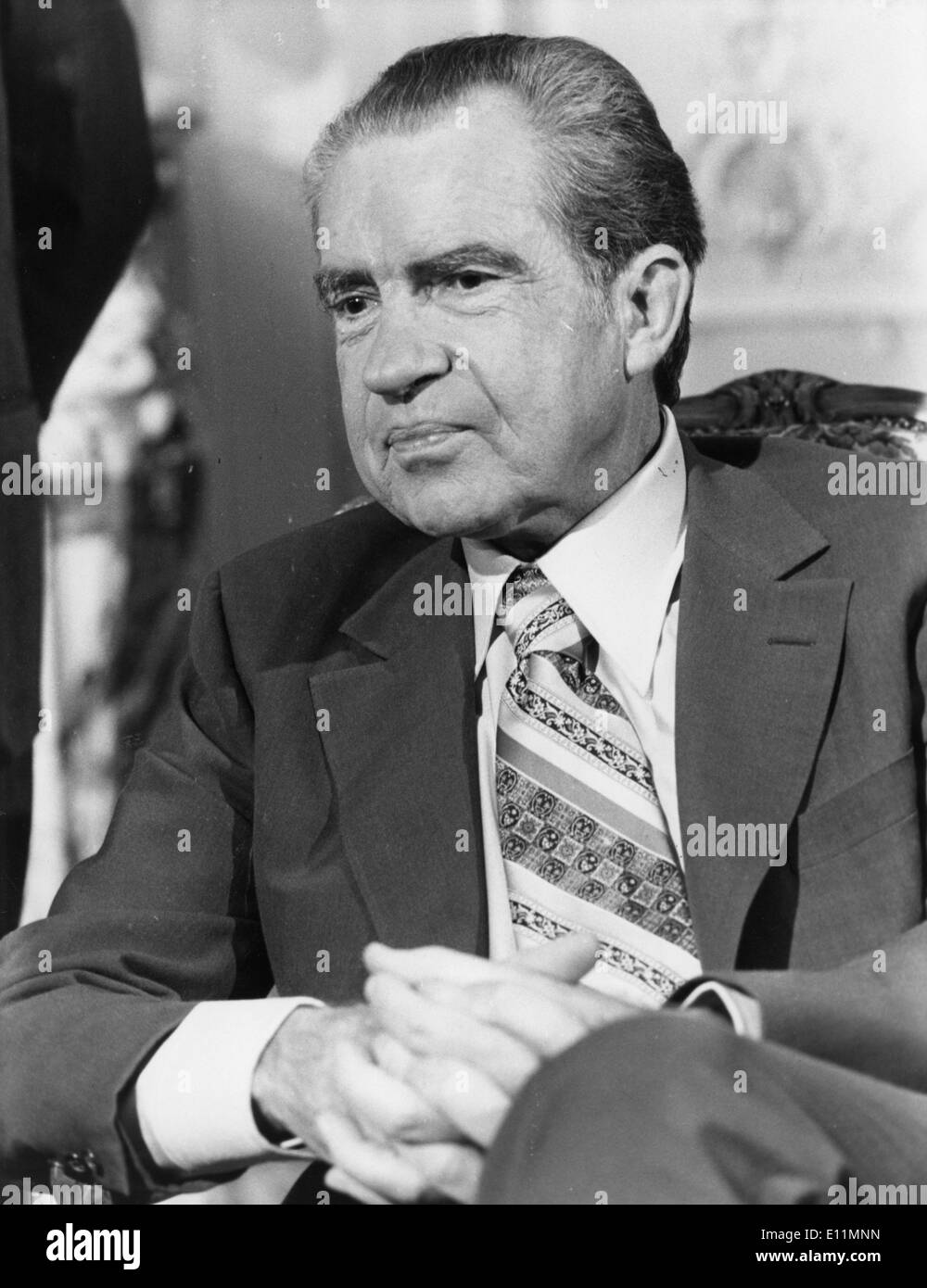 Le 29 novembre 1978 - Paris, France - Richard Nixon le 9 janvier 1913 au 22 avril 1994 a été le 37e président des États-Unis 1 Banque D'Images