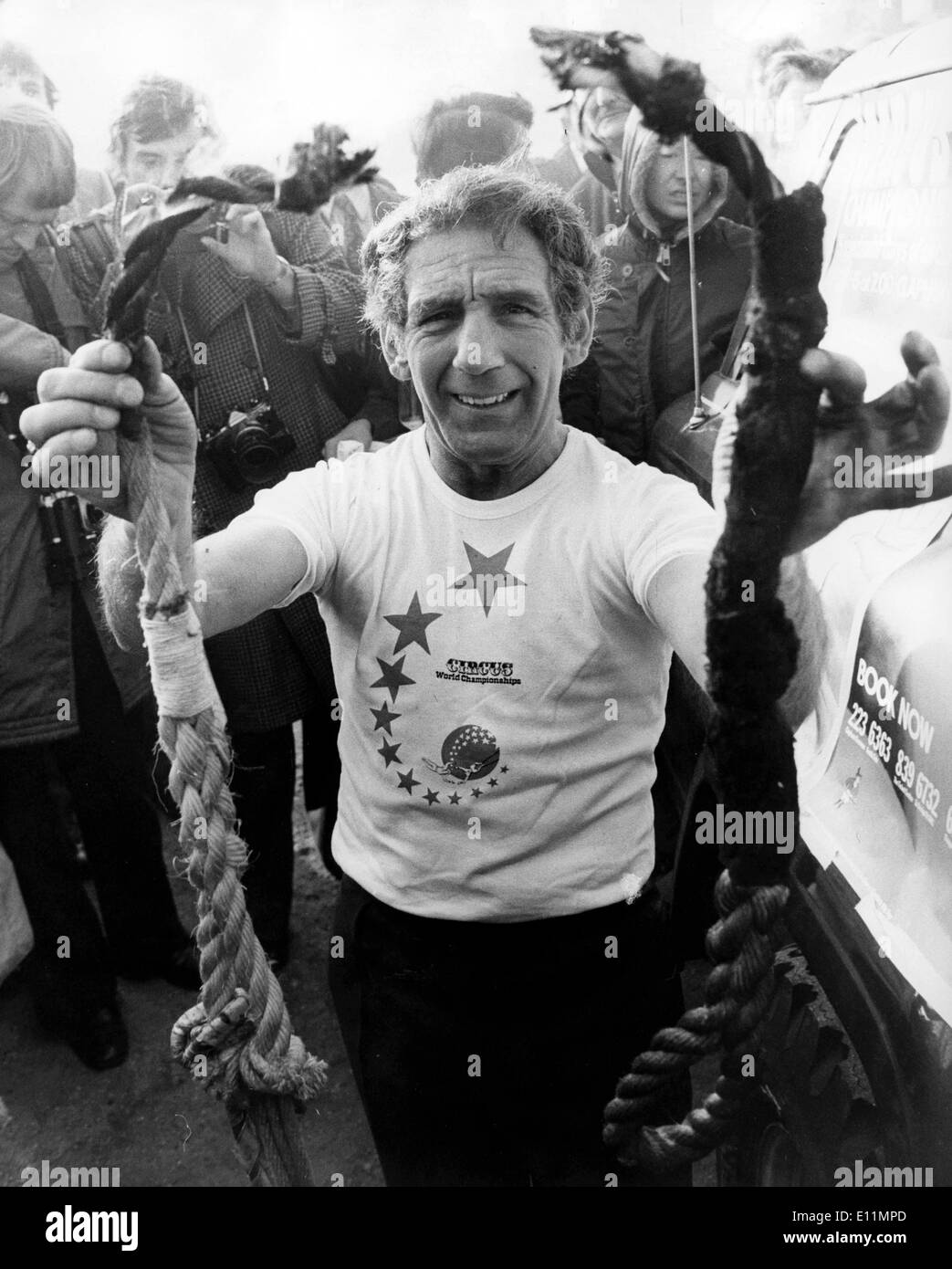 Déc 06, 1978 ; Londres, Royaume-Uni ; Escappologist ALAN ALAN, le seul concurrent britannique cette année à la 'Circus' Jeux olympiques, qui commencent à Banque D'Images