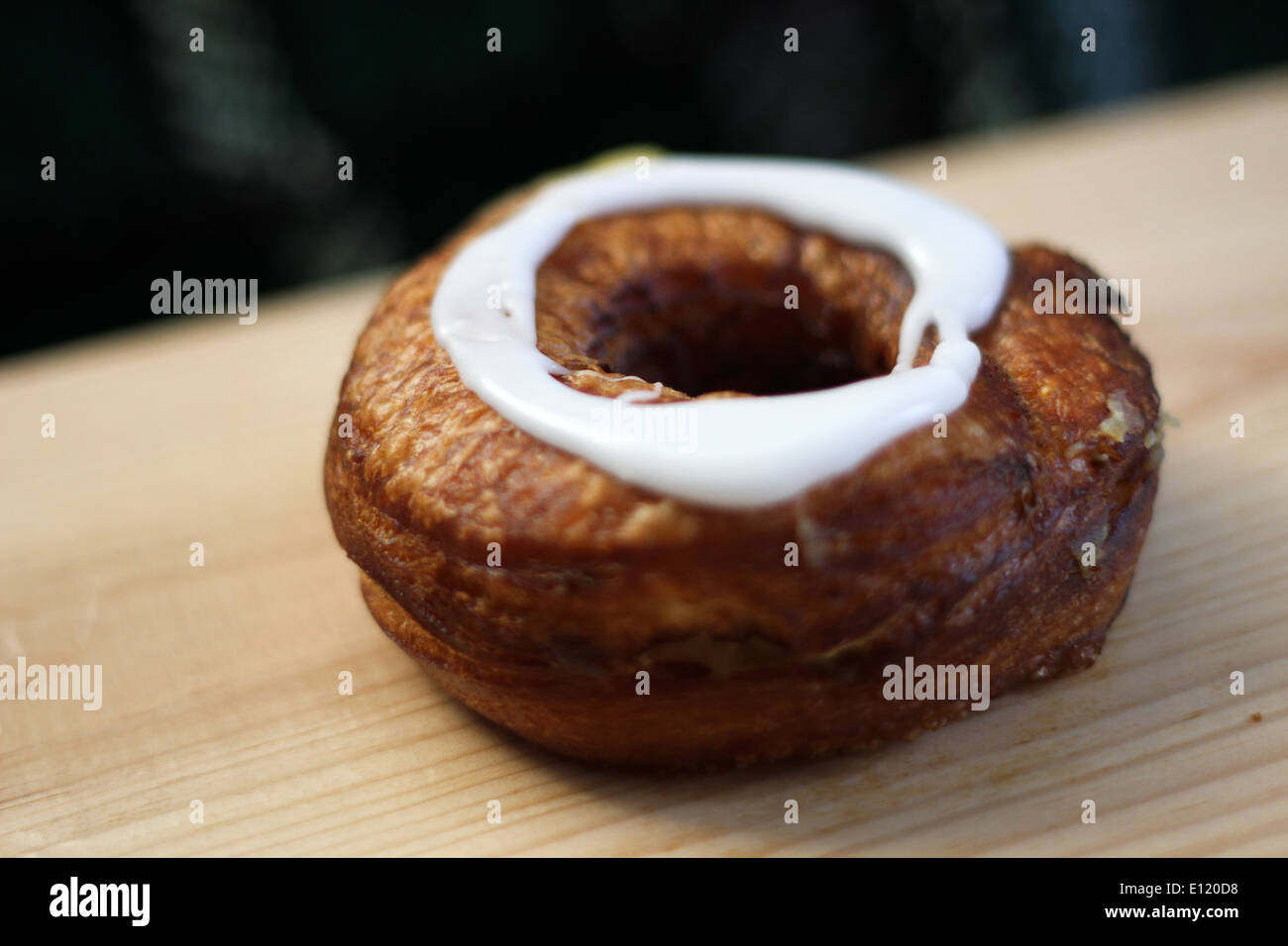 Un cronut d'une boulangerie à Montréal, au Québec. Banque D'Images