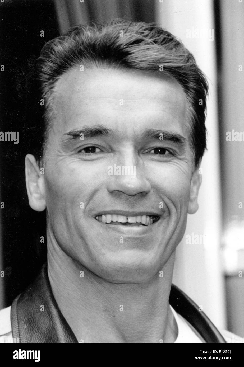 L'acteur Arnold Schwarzenegger à 'True Lies' premiere Banque D'Images