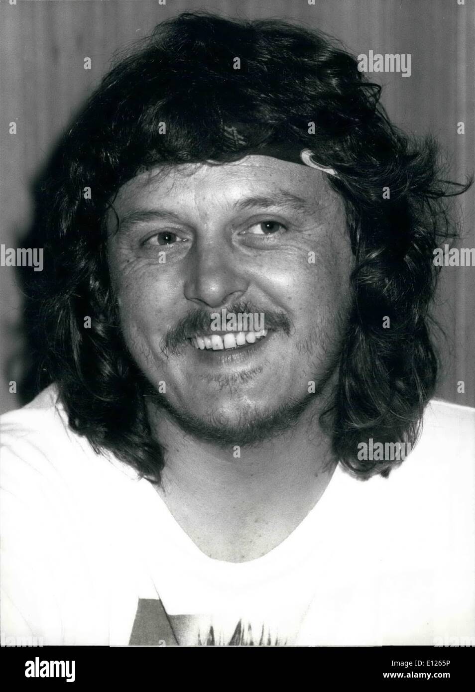 Septembre 09, 1989 - ''Zucchero'' en Suisse : L'Italien Blues-Rock étoiles ''Zuccher'' joué à Lugano en Suisse pour plus d'tha Banque D'Images