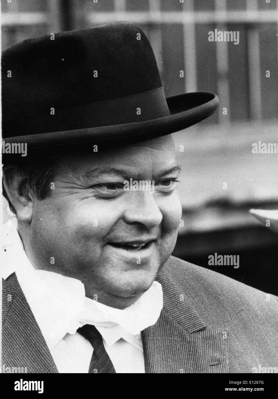 Jun 06, 2006 ; Londres, Angleterre, Royaume-Uni ; (Photo : date inconnue) Acteur Orson Wells est né le 6 mai 1915 à Kenosha, Wisconsin, était surtout connu pour son rôle dans Citizen Kane. . (Crédit Image : KEYSTONE/ZUMAPRESS.com) Photos USA Banque D'Images