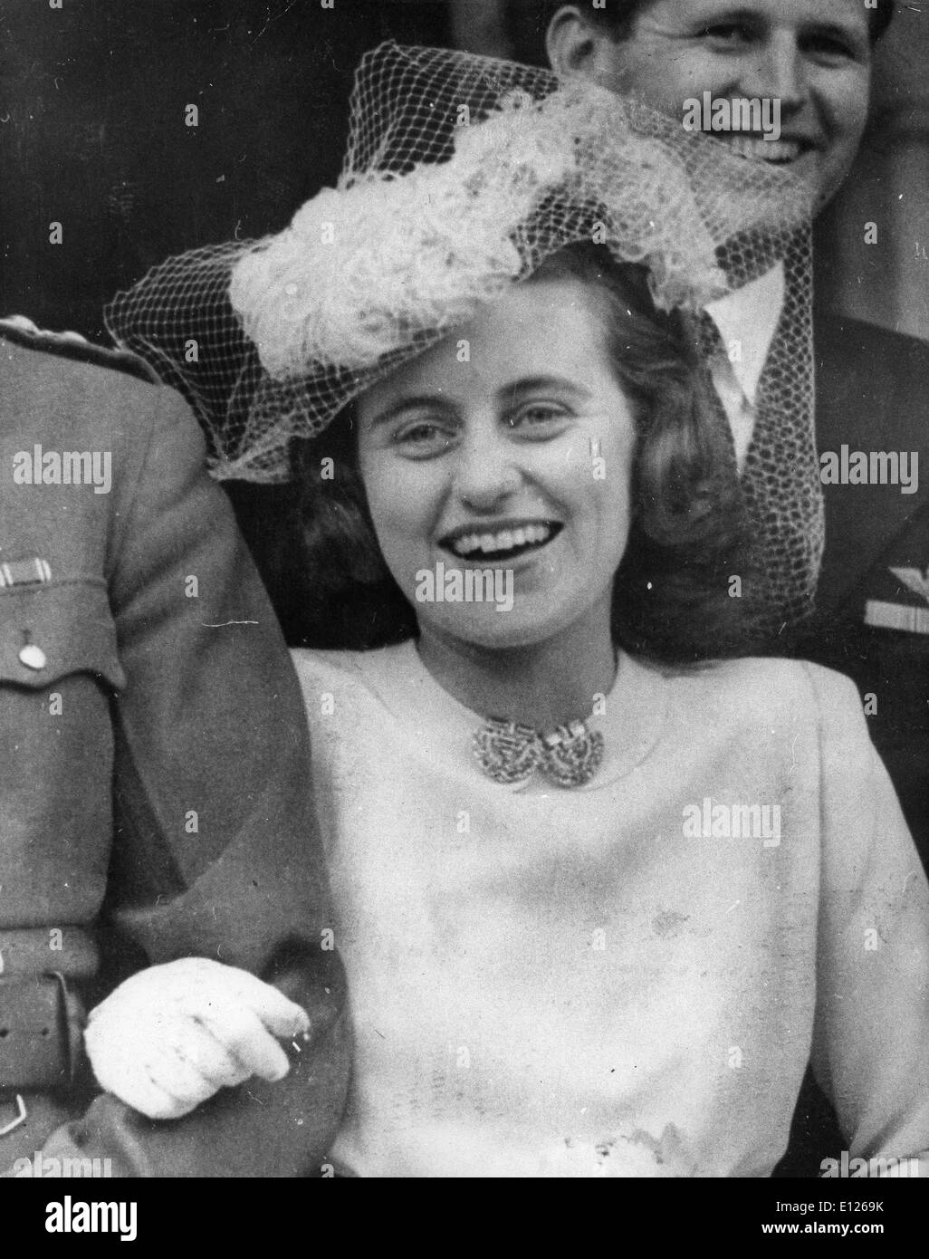 Dec 27, 2006 ; Londres, Royaume-Uni ; la famille Kennedy est une famille irlando-américaine dans la politique et le gouvernement en ordre décroissant du mariage de Joseph P. Kennedy et Rose Fitzgerald Kennedy (photo). La prédominance de la famille démocratique est connu pour son libéralisme politique à l'américaine. Le plus connu est la fin des Kennedy Président des États-Unis John F. Kennedy. Les Kennedy sont souvent comparés à l'Adams, Bush, et Taft familles, parmi les plus influentes familles politiques américains Banque D'Images