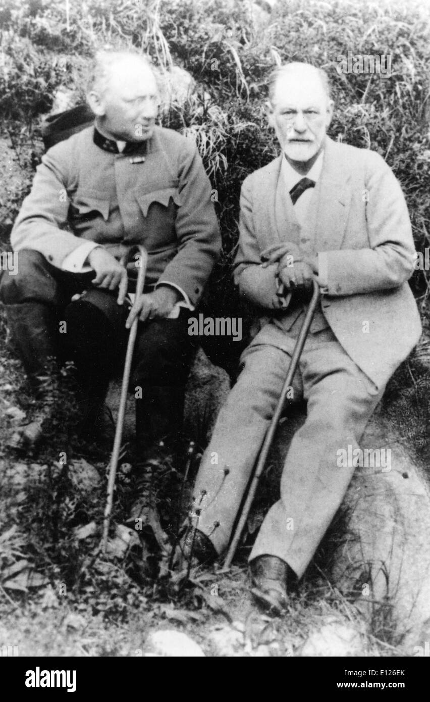 Apr 13, 2008 - République tchèque, Csorbato - Sigmund Freud, plus que tout autre explorateur de la psyché, a façonné l'esprit de la Banque D'Images