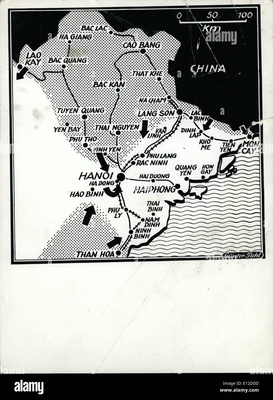 19 déc., 2011 - Carte du Vietnam Banque D'Images
