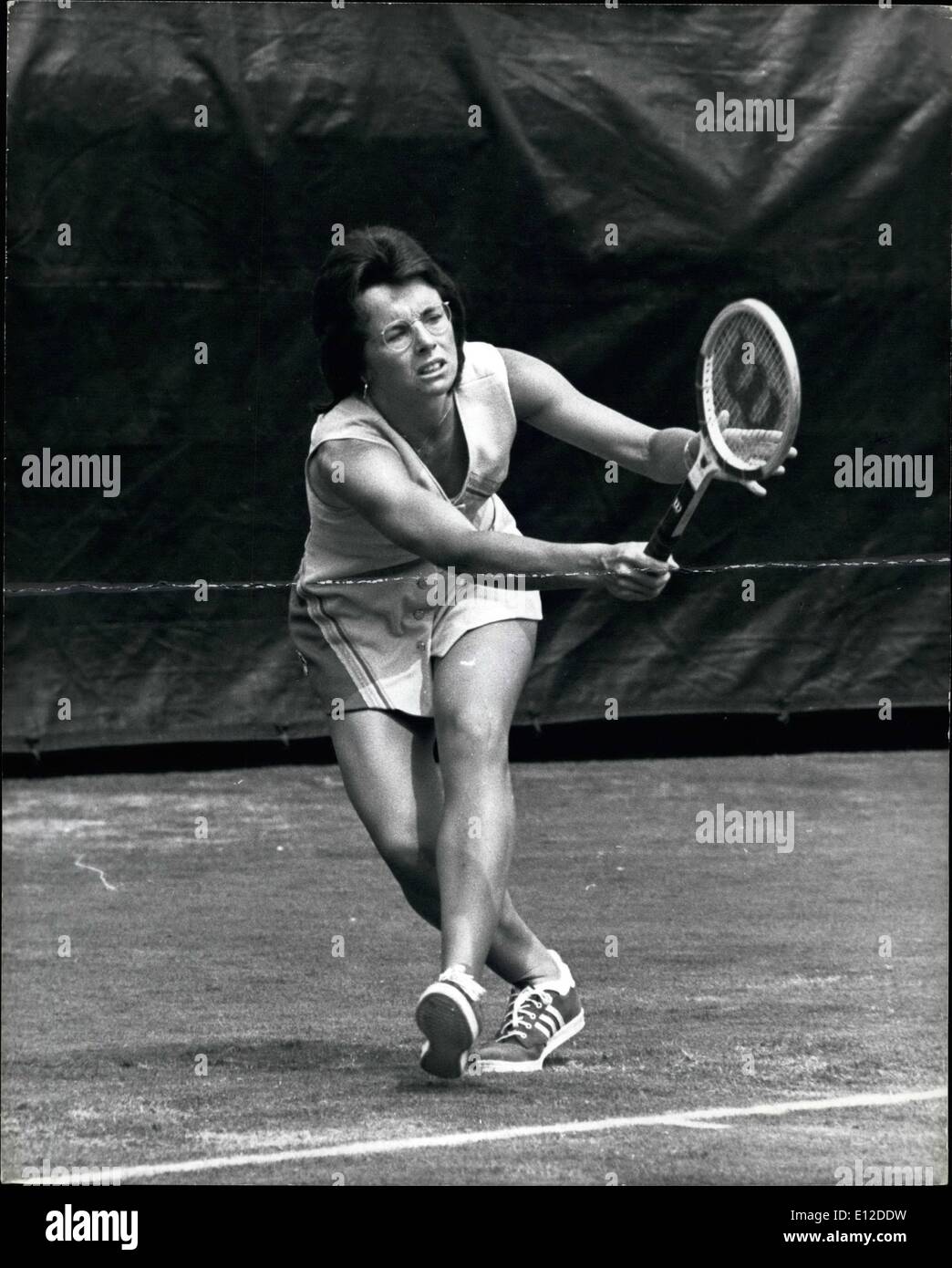 19 déc., 2011 - Billie Jean King. Banque D'Images