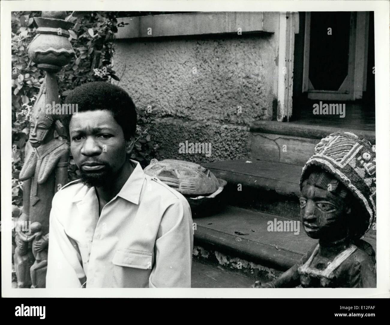 Jan. 09, 2012 - Wole Soyinka-dramaturge dept.de drame à la tête de l'agonie à  ibadan, Nigeria. ne Pi Banque D'Images