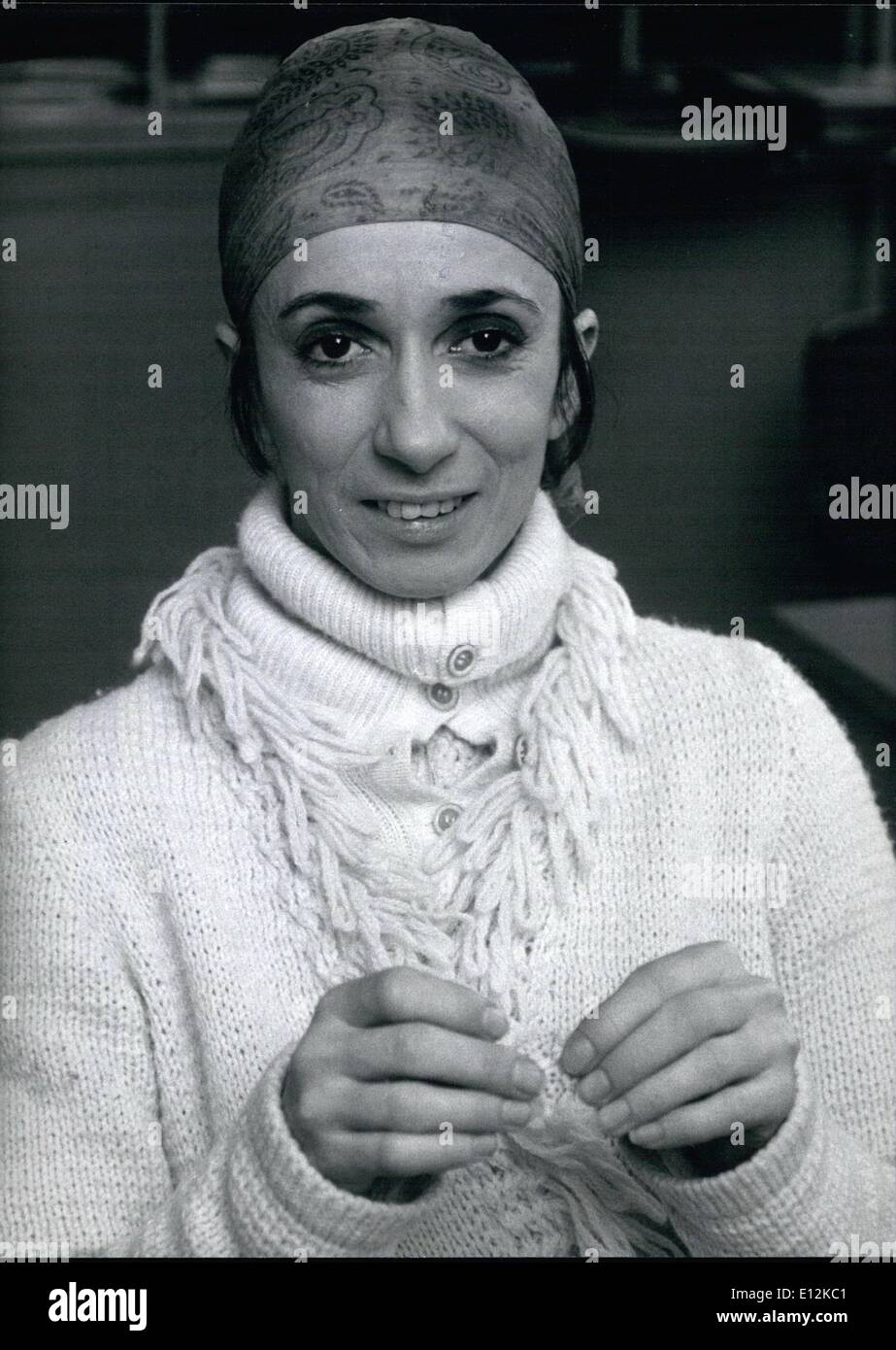 24 février 2012 - MARCIA HAYDEE DEVIENDRA DIRECTEUR DE LA CHORÉGRAPHIE à Stuttgart au monde connu corps de ballet du Württemberg State Theatre est Stuttgart sera dirigé par une femme de 1977 sur : 36 ans MARCIA HAYDEE (photo). Les gracieuses Stuttgart primaballarina, connue pour sa créativité artistique, est de prendre le relais de la Glen Tatley, qui dirige le groupe depuis la mort soudaine de la John Cranko. Glen Tatley quitte le Ballett à la fin de la saison 1976-1977 sur son propre désir. Banque D'Images
