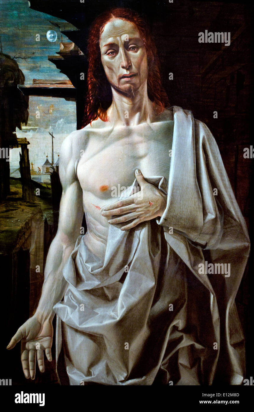 Le Christ ressuscité 1490 1465 1530 Bramantino Milan Italie Italien Banque D'Images