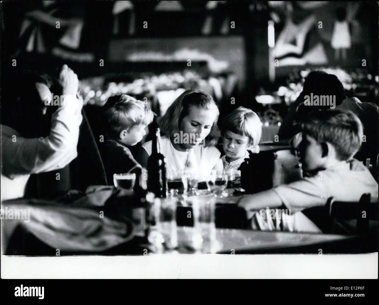 24 février 2012 - Brésil - Grande Famille Banque D'Images