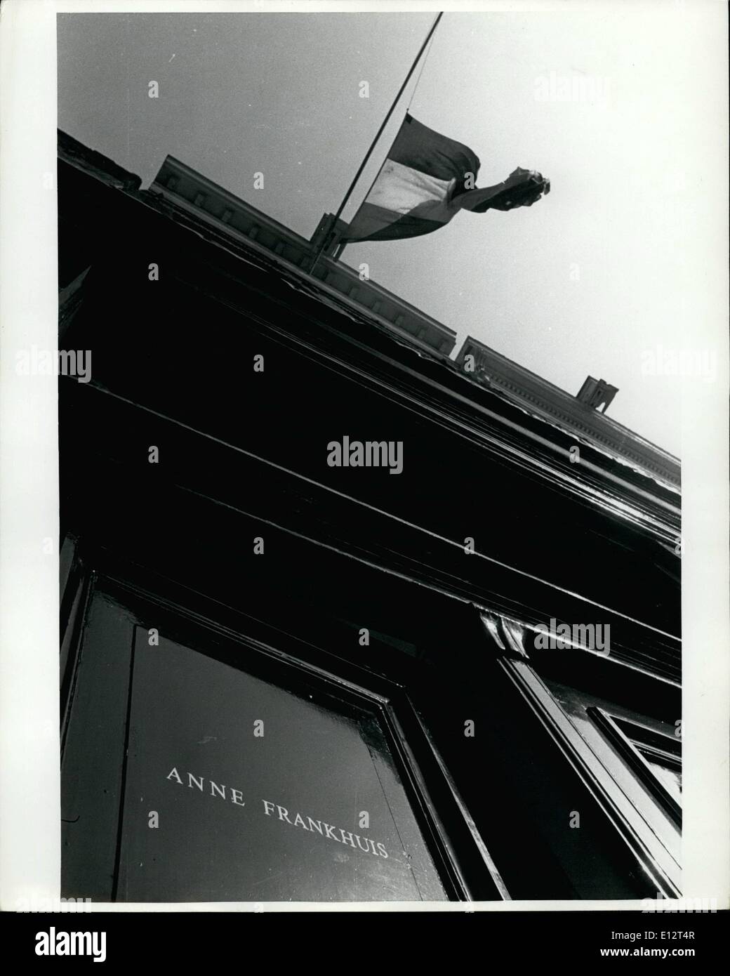 25 février 2012 - La maison d'Anne Frank, Humsterdaam, NETIA Banque D'Images