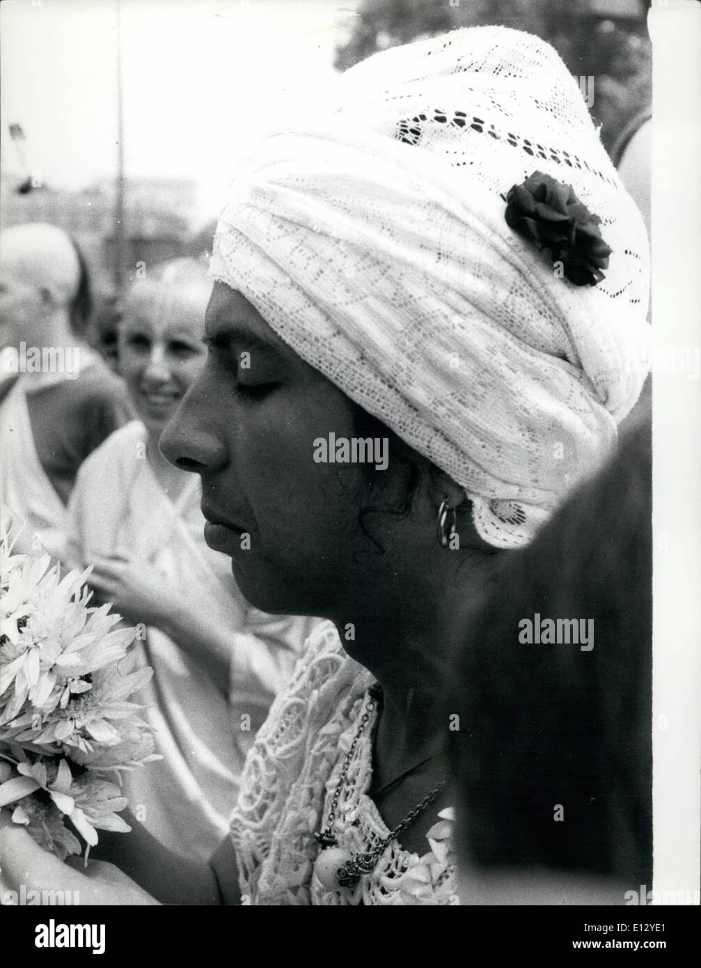 Le 26 février 2012 - La Grave But de la conscience de Krishna est bien représenté ici PRE Banque D'Images