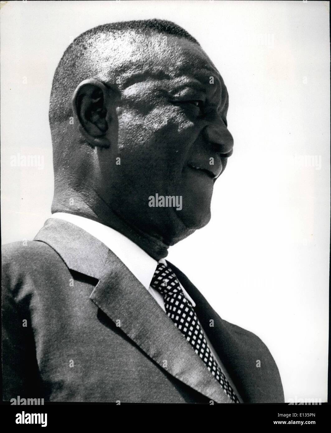 28 févr. 2012 - Siaka Stevens Probyn, président de la Sierra Leone. Né en 1905. Freetown instruits, Ruskin college d'Oxford, conseil législatif, 1951. maire de Freetown, 1964. Le premier ministre, 1967. Banque D'Images