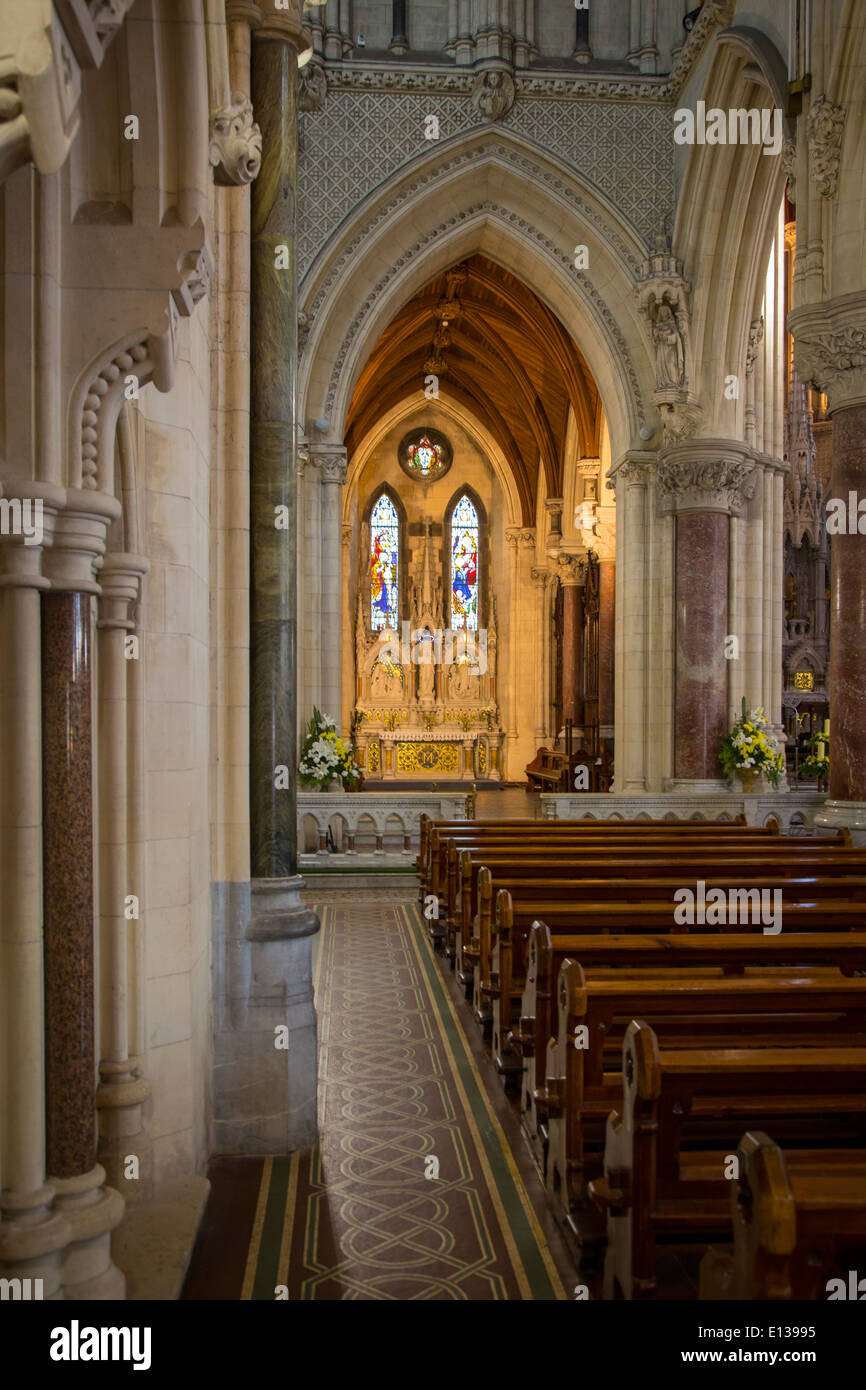 Intérieur de l'église de Coleman à Cobh, dans le comté de Cork, Irlande Banque D'Images