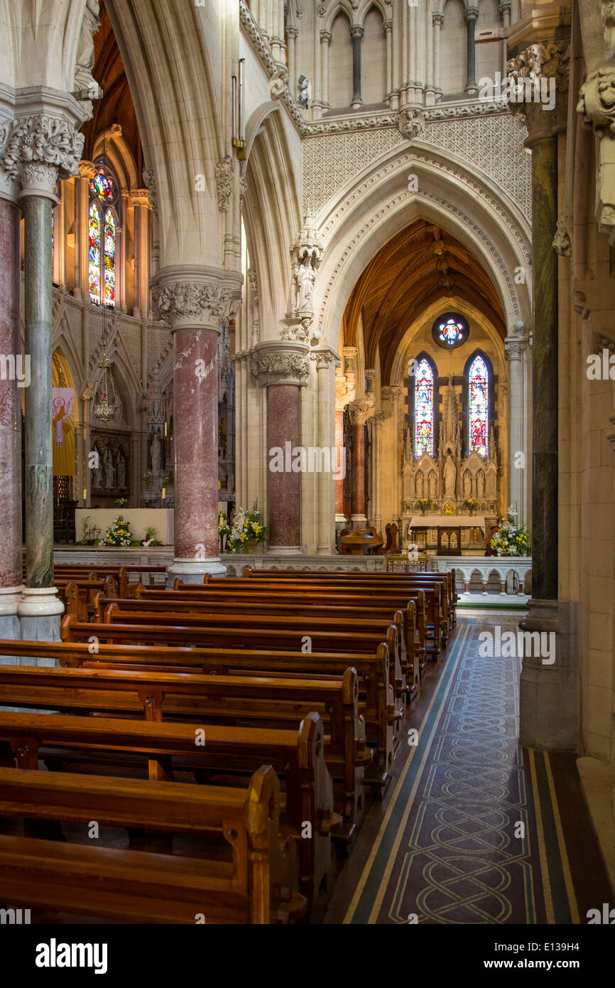 Intérieur de l'église de Coleman à Cobh, dans le comté de Cork, Irlande Banque D'Images