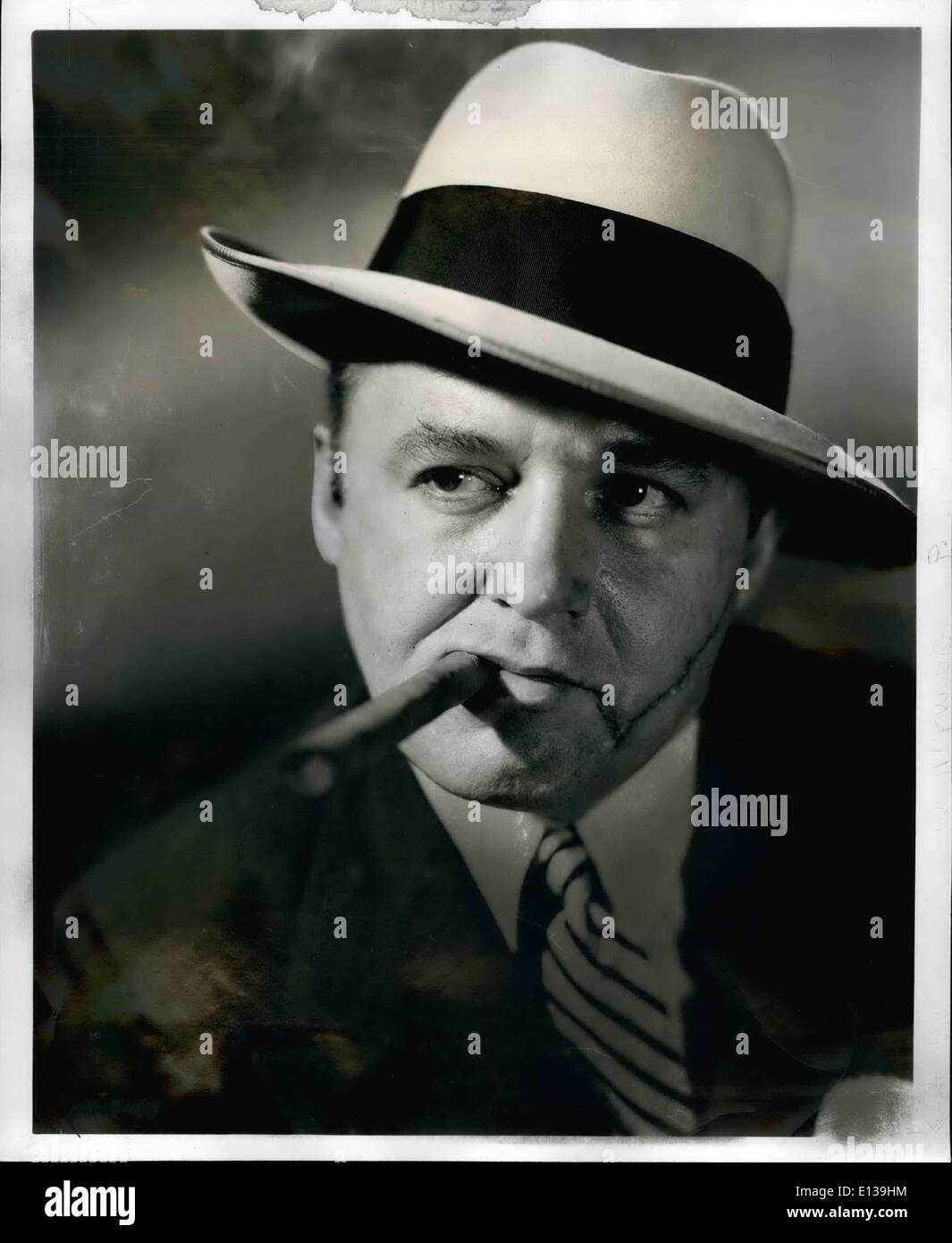 29 février 2012 - Rod Steiger qu'Al Capone Banque D'Images