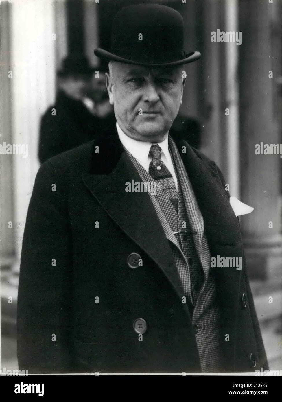 29 février 2012 - Harry M. Daugherty Procureur général sous le président Harding - ACO 1923. Banque D'Images