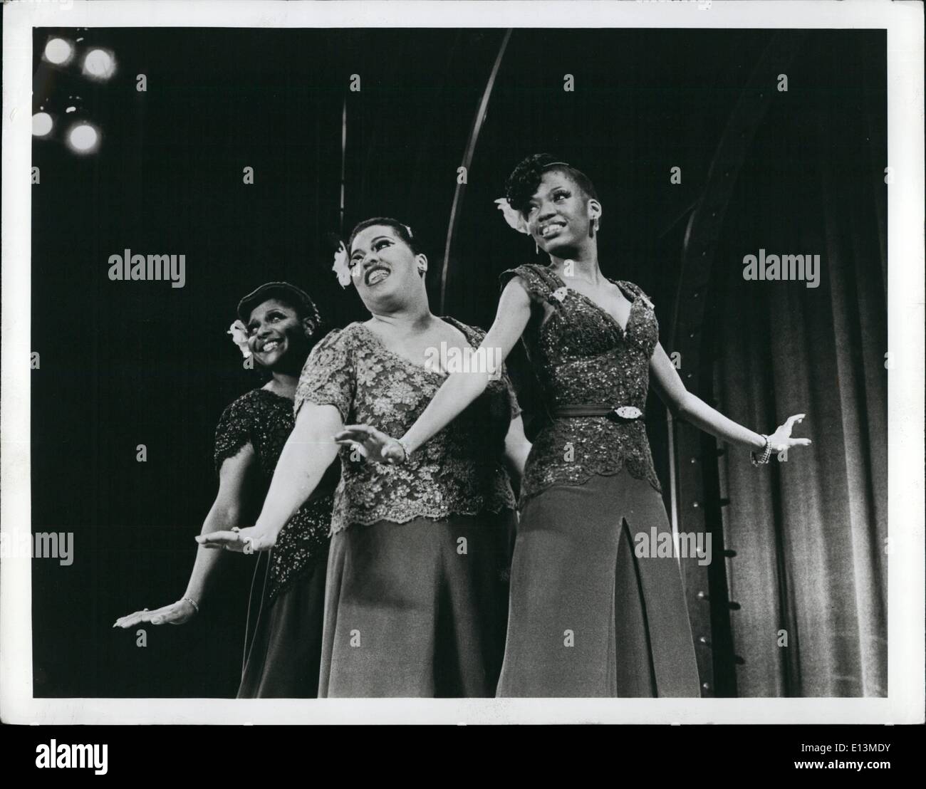 Mar. 22, 2012 - Distribution de Broadway Ain't Misbehavin Banque D'Images