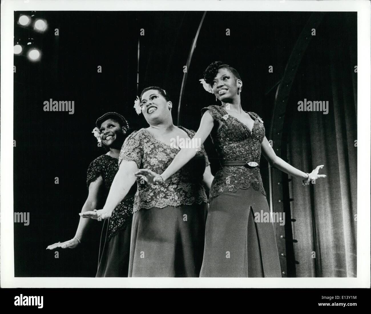 27 mars 2012 - Distribution de Broadway Ain't Misbehavin Banque D'Images