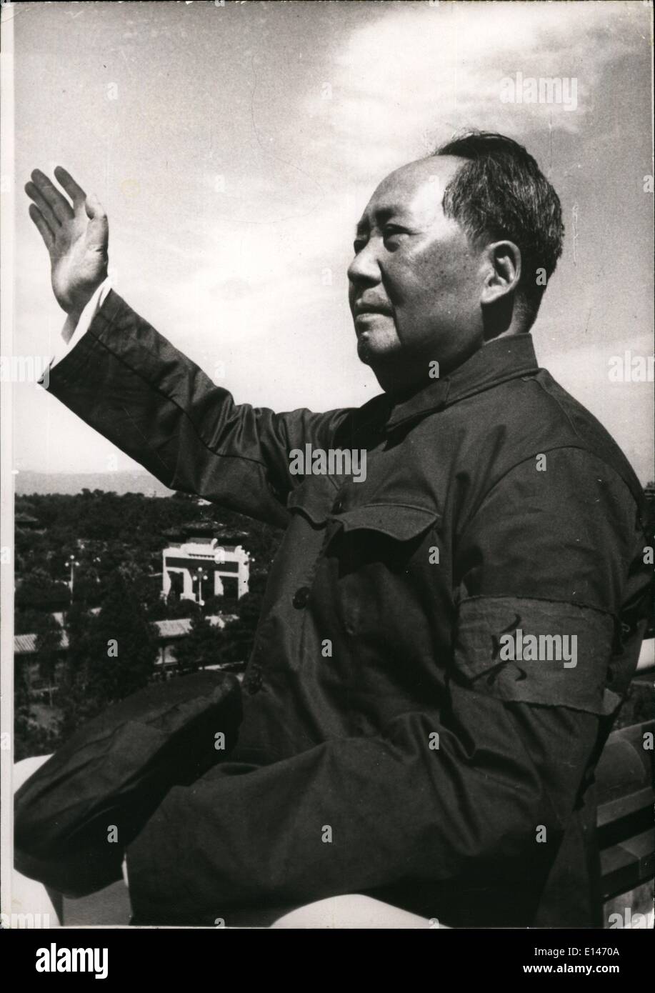16 avril 2012 - Mao Tse Tung Banque D'Images