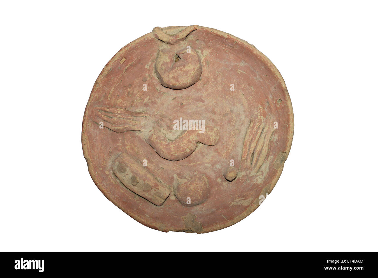 Bac pour la décoration avec des formes d'offrandes de nourriture pour nourrir la tombe comme par magie dynastie propriétaire d'Esna, en Égypte du 11 au 13 Banque D'Images Bac pour la décoration avec des formes d'offrandes de nourriture pour nourrir la tombe comme par magie dynastie propriétaire d'Esna, en Égypte du 11 au 13 Banque D'Images