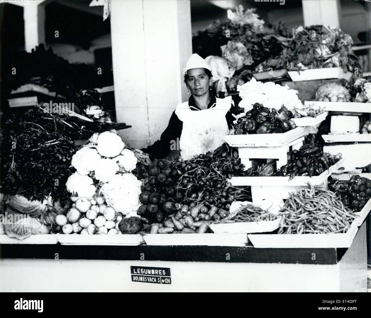 Avril 18, 2012 - Comme on peut le voir sur cette photo, une grande variété de légumes est vendu sur les marchés. Banque D'Images