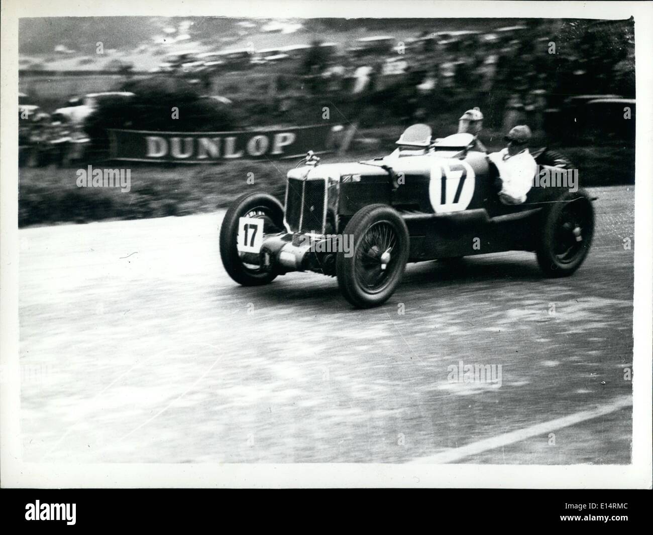 Avril 18, 2012 à 1933 Novolari - Ulster Banque D'Images