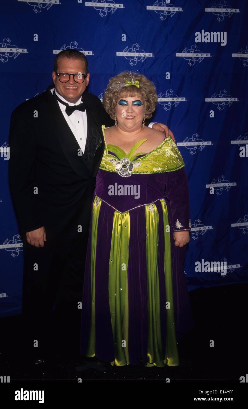 DREW CAREY.La 18e remise des prix cableace à Los Angeles 1996.k6978FB.(Image Crédit : © Fitzroy Barrett/Globe Photos/ZUMAPRESS.com) Banque D'Images