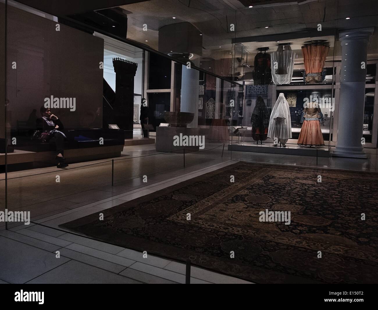 Londres, Royaume-Uni. Apr 16, 2014. Le Victoria and Albert Museum de Londres © Giannis Papanikos NurPhoto ZUMAPRESS.com/Alamy //Live News Banque D'Images