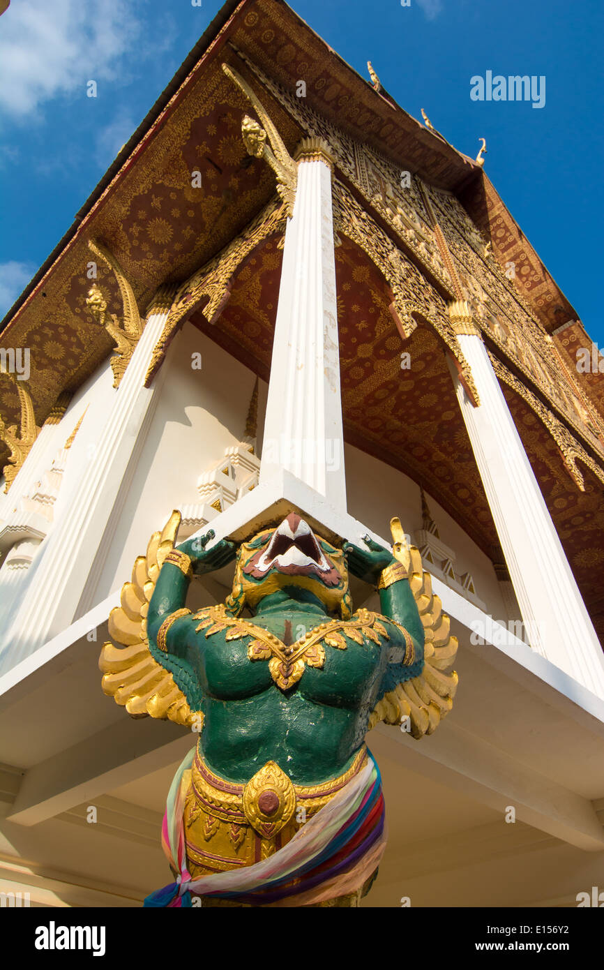 Wat That Luang Neua dans Vientine, Laos Banque D'Images
