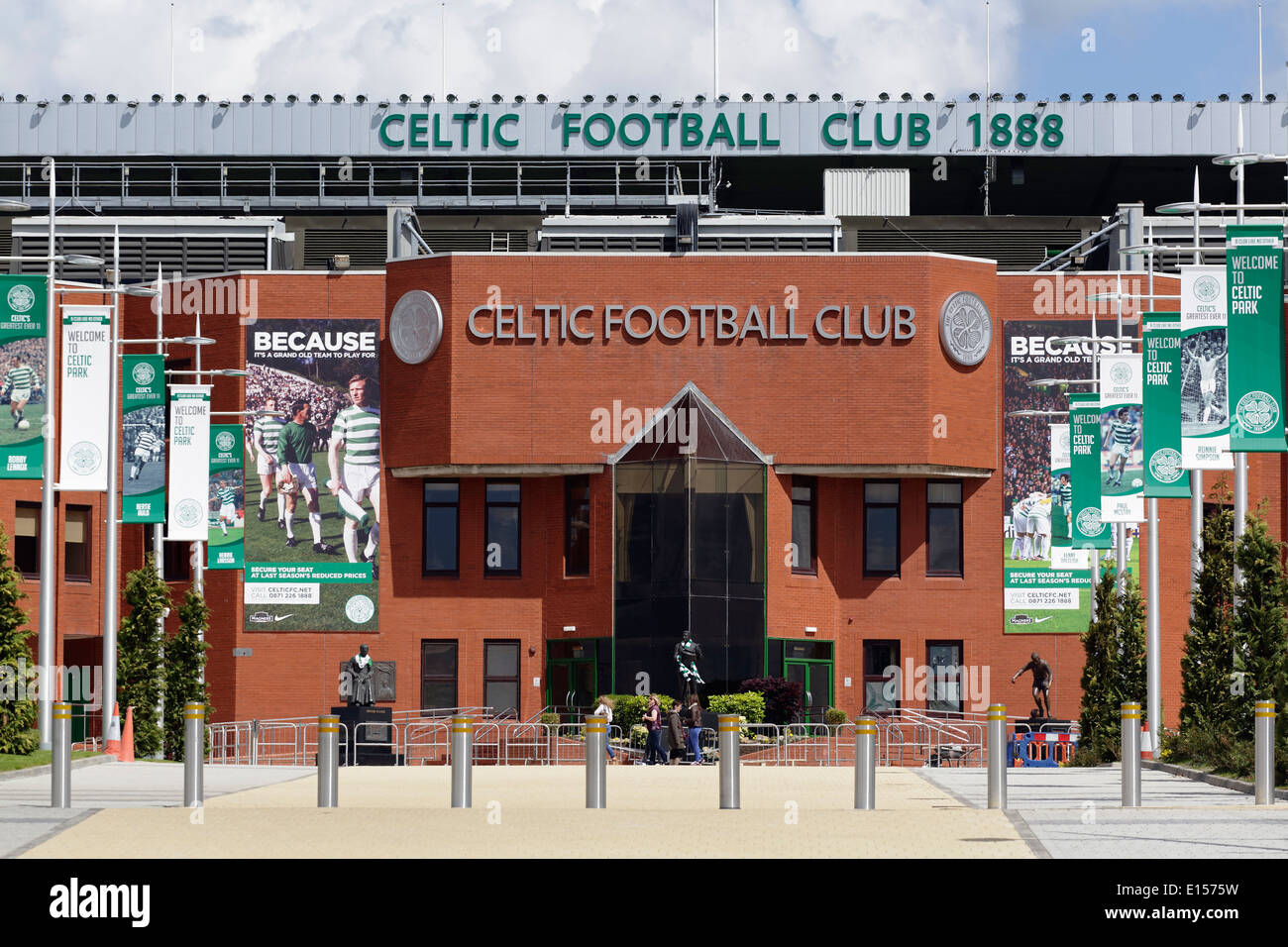 Parkhead, Celtic Park, Glasgow, Écosse, Royaume-Uni Banque D'Images