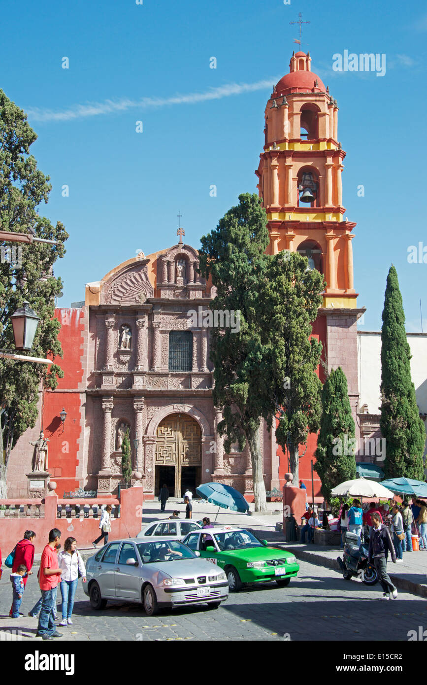 Oratorio de San Felipe Neri San Miguel de Allende Mexique Banque D'Images