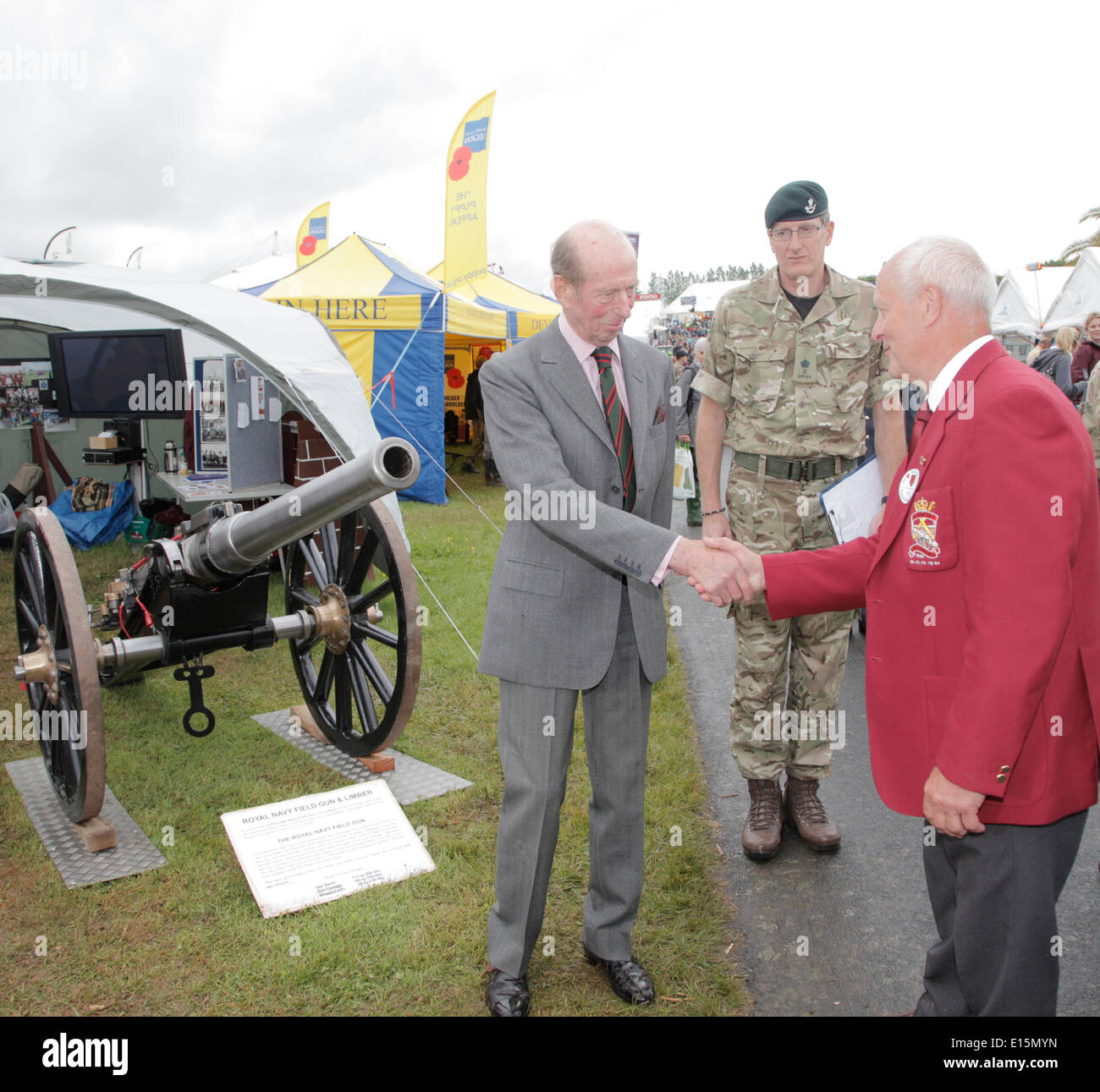 Exeter, Devon, UK, 23 mai 2014. Le comté de Devon Voir le duc de Kent est membre de l'Association de campagne de Devonport. Crédit : Anthony Collins/Alamy Live News Banque D'Images