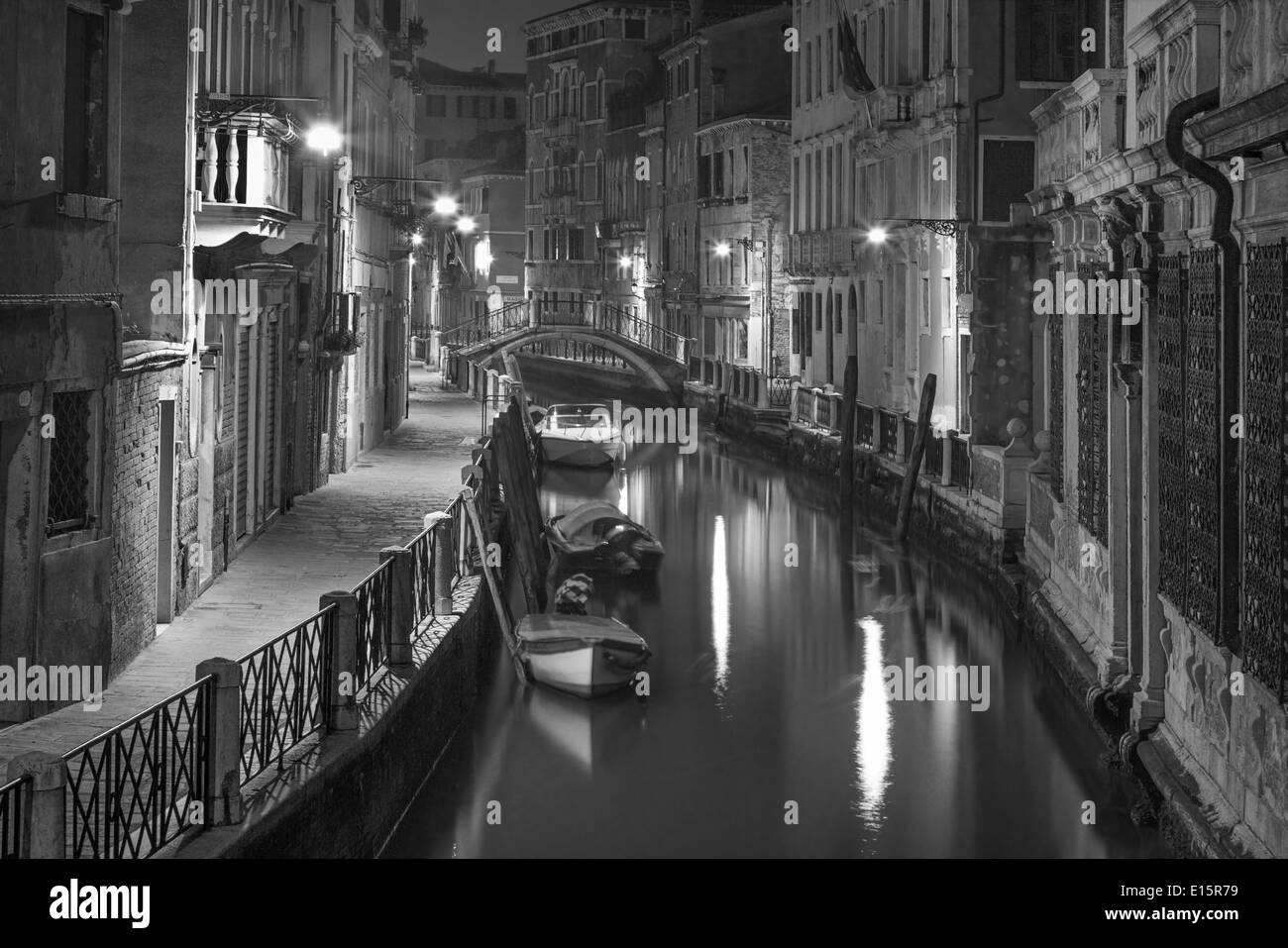 Venise - Regarder canal Rio Martin Banque D'Images