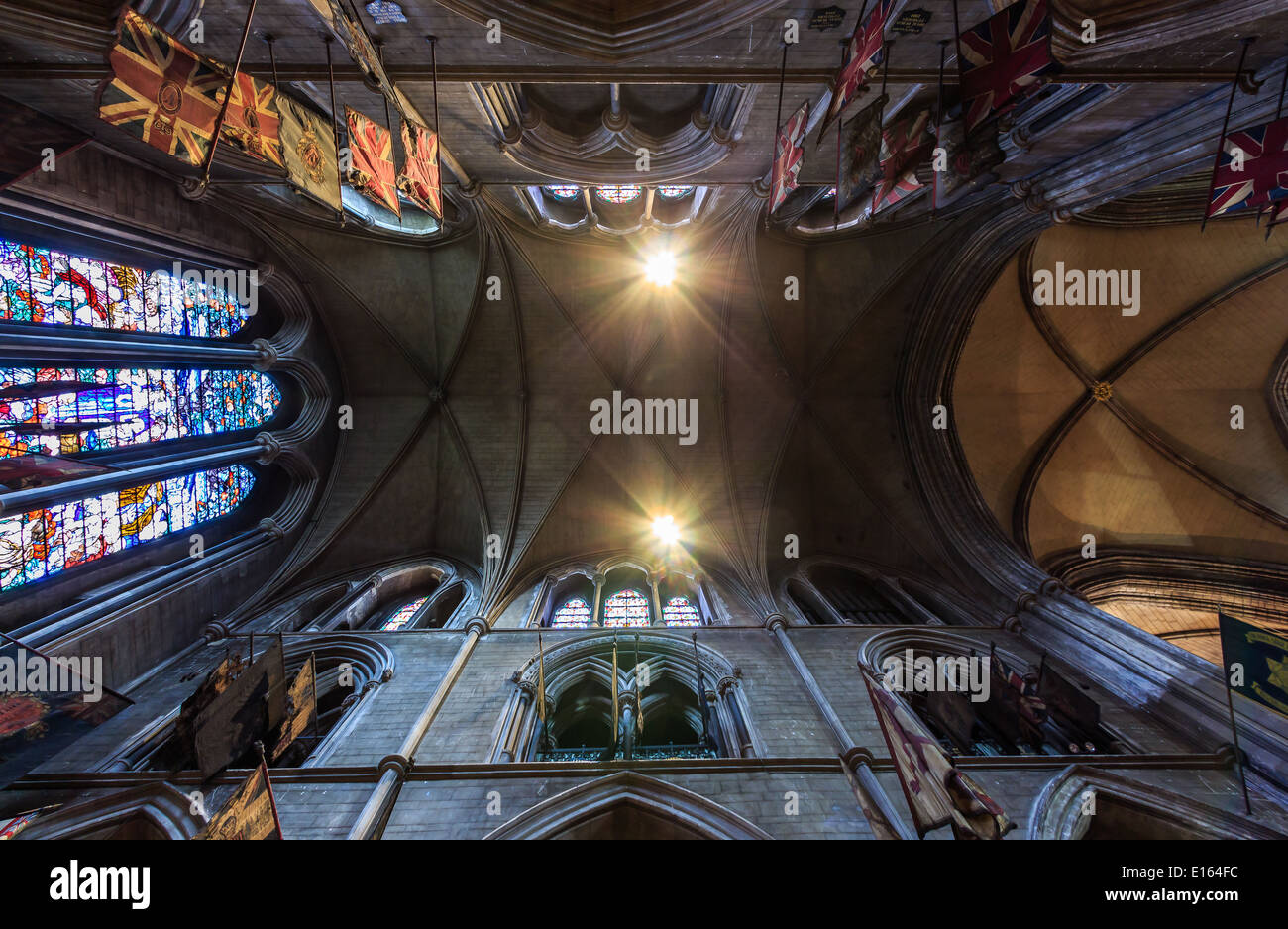 Dublin - intérieur de la Cathédrale St Patrick Banque D'Images