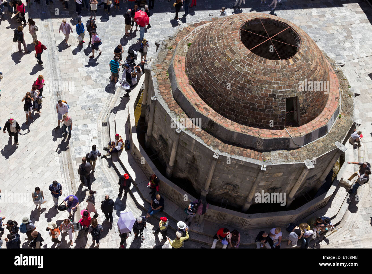 La fontaine d'Onofrio Dubrovnik Old City Banque D'Images