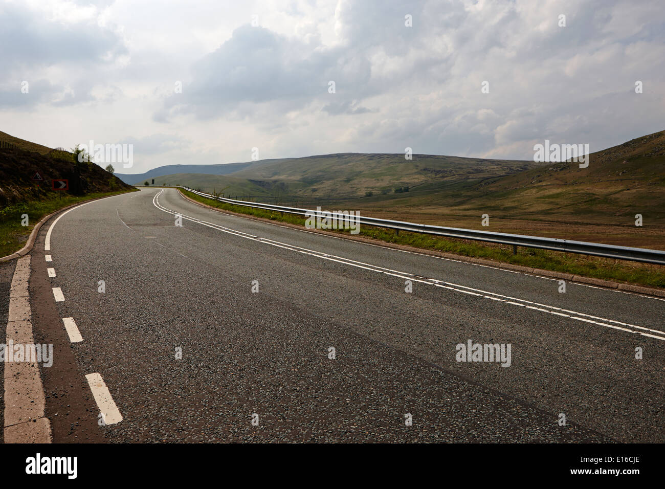 A6 route à travers la campagne près de shap dans cumbria uk Banque D'Images